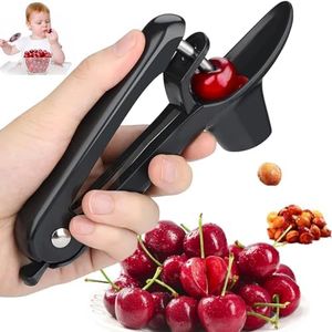 ULAIDO Cherry Pitter Tool Cherry Fruit Kitchen Olive Core Remove Pit Tool Seed Gadget Stoner Corer Pitter Remover for Cherry Jam with Lock Design”