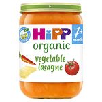 HiPP Organic Vegetable Lasagne Baby Food Jar 7+ Months (6 x 190g)