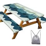 Picnic Table Cover with Bench Cover