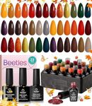 beetles Gel Polish Nail Set 20 Colo