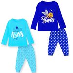 TS LAVI TAVI Kids Long Sleeve T-Shirt and Pant Set for Girls, Boys & Toddlers, Bee Print (1-2 yera, Combo 2)