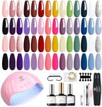 Modelones 28 Colors Gel Nail Kit Wi