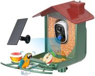 Bird Feeder with Camera Outdoor Sol