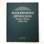 Signature gifts - Personalised Birthday Newspaper Book with Headlines of Your Special Day - News from Day of Birth - Free Gold Foil Embossing - Many Titles Available (The New York Daily News)