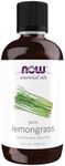 NOW Foods - 100% Pure Lemongrass Oil - 4 oz.