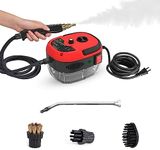 Ailgely Steam Cleaner, 2500W High Temperature Pressurized Steam Cleaner Carpet Cleaner Machine Portable Steam Cleaner,for Deep Cleaning Floors, Car, Upholstered Furniture, Bathroom, Windows and More