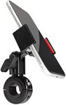 Arkscan Aluminum Bike Motorcycle Mount for iPhone Android Phone, Single Hand Load & unload Phone, Solid Heavy Duty Smartphone Stand, Mount on Bicycle, Stroller & More