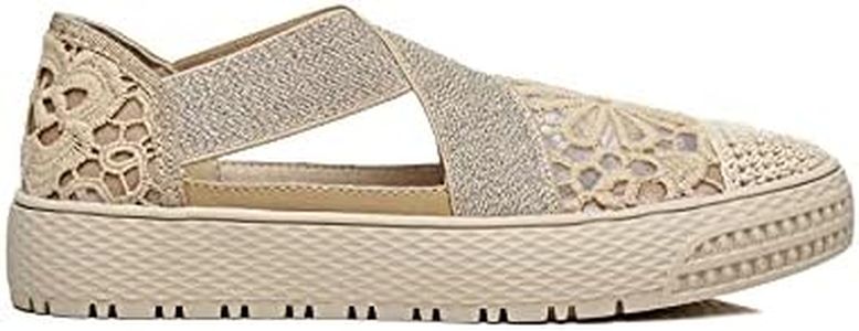 TA Women Flats Lace Sneaker Josie Golden AU Ladies 4 / AU Men 2 / EU 35