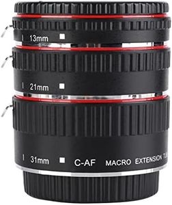 for Canon EF/EF-S Macro Extension Tube Set Auto Focusing Adapter Ring Set for Canon Cameras