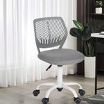 FurnitureR Writing Task Chair Ergonomic Kids Teens Boys Girls Study Chair - Adjustable Height Swivel Computer Laptop Desk Chair for Home,Office,Study Room