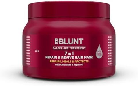 BBLUNT 7 in 1 Repair & Revive Hair Mask for Upto 100% Damage Repair - 250g| Addresses 7 Signs of Hair Damage | Enriched with Ceramides & Argan Oil