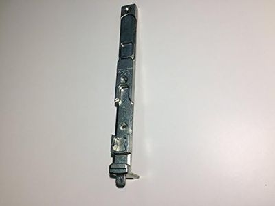 CATENACCIO AGB SOVRAPPOSTO PER FINESTRE LUNGHEZZA 180mm LARGHEZZA 18mm SPESSORE 9mm ZINCATO BIANCO