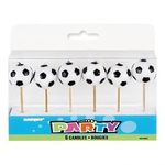 Evisha Football Candles Sports Theme Football Birthday Party Candles for Sports Theme Birthday Decoration