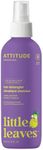 ATTITUDE Rinse-free Hair Detangler Spray for Kids, EWG Verified Leave In Product, Plant- and Mineral-Based Ingredients, Vegan, Vanilla and Pear, 240 mL