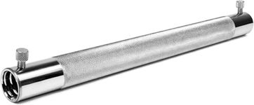 Yes4All M88E Dumbbell Connector Bar, 3 cm x 40 cm, Chrome