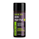 Ustraa Anti Hair Fall Oil - 100ml | With Onion Oil, Blackseed | Hair Fall Control with Saw Palmetto | Reduce Hair Fall | Promote Hair Growth | No Parabens