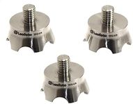 LEOFOTO TFC-US Foot Claws Set of 3 Universal Tripod Feet 3/8" Thread Stainless Steel Rustproof