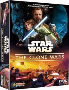 Z-Man Games - STAR WARS : Clone Wars - Pandemic System - Jeu de Société pour Adultes & Ado dès 14 Ans - Jeu de Plateau et Stratégie Coopératif - Jouer Entre Amis - 1 à 5 Joueurs - 60 Min - En Français