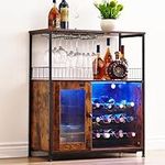 J-yaamiZz Wine Bar Cabinet with Led