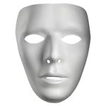 10475 Blank Male Drama Mask, multi-