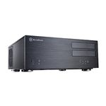 SilverStone Technology ST-GD08B Aluminum Extended ATX/SSI-EEB Compatible/SSI-CEB HTPC Computer Case Cases, Black