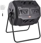 VEVOR Compost Bin, 43-Gal Dual Cham