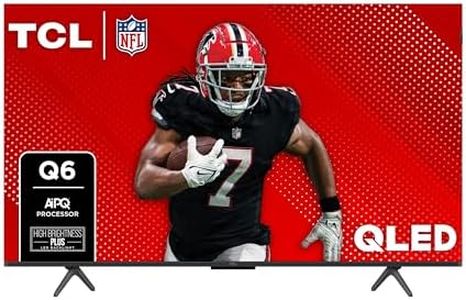 TCL 50-Inch Q65 QLED 4K UHD Smart TV with Google TV (50Q651G, 2024 Model) Dolby Vision, Dolby Atmos, HDR Pro+, Game Accelerator Enhanced Gaming, Voice Remote, Works with Alexa, Streaming Television