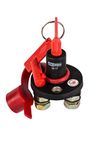 UNO MINDA TD-4005 Battery Cutoff Switch - 2 Pole - PVC- with 2 Removable Plastic Keys (12V/ 1000Amp /10 sec. max.)