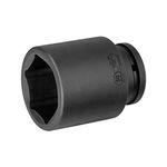 Jetech 3/4-Inch Drive 50mm Deep Impact Socket with 6-Point Design, Heat-Treated Chrome Molybdenum Alloy Steel, Metric