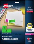 Avery Printable Address Labels with