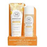 The Honest Company 2-in-1 Cleansing Shampoo + Body Wash and Face + Body Lotion Bundle | Gentle for Baby | Naturally Derived | Citrus Vanilla Refresh, 18.5 fl oz