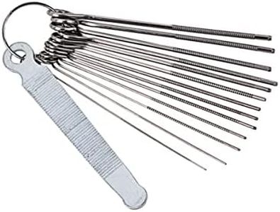 Vaguelly Guitar Nut Files 10-46 1set Tool Silver Slotting R Rods File Re Luthier Filing Slot Guitar Kit Nut