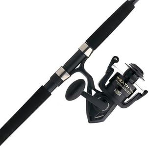 PENN 7' Wrath II Fishing Rod and Spinning Reel Combo, Size 5000, Medium Heavy Power, Fast Action, Corrosion-Resistant Graphite Construction, Lightweight and Durable