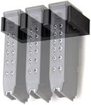 Spartan Mounts for Glock 20 21 29 30 40 41 Magazine | Pistol Mag Wall Display Storage Organization System | Unique Low Profile Design | Gun Safe Wall Garage | Gun Room Mounting Solution