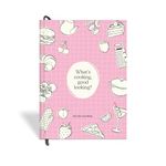 7mm Recipe Journal |What's Cooking Good Looking| Make your own Recipe and Cook Book | Kitchen Essential | A5 Size | 4 Sticker sheets | Hardbound and Laminated |14.8 X 21 cms | Pink