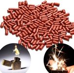 Lighter Flint Stone, 100PCS Lighter Flints Replacement Red Universal Lighter Flints for Petrol Gas Fluid Lighter