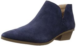 Kenneth Cole REACTION Women's Side Way Ankle Boot, Navy, 6.5 UK