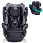 Evenflo Revolve360 Extend All-in-One Rotational Car Seat with Quick Clean Cover (Revere Gray)