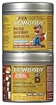 PC Products PC-Woody Wood Repair Epoxy Paste, Two-Part 6 oz in Two Cans, Tan 083338