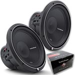 2) ROCKFORD FOSGATE P2D4-12 12" 1600 Watt Dual 4-Ohm Car Audio Subwoofers P2D412