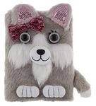 Mirada Bow Bow the Puppy Plush Notebook