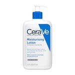 CeraVe Moisturizing Lotion For Normal to Dry Skin (473ml) - Formulated With 3 Essential Ceramides And Hyaluronic Acid | Non-Comedogenic, Oil Free And Fragrance-Free Body Lotion