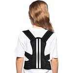 DOACT Back Posture Corrector Brace for Kids Teens, Posture Trainer Spinal Straightener Support for Chest Slouching Hunching with Soft Shoulder Pads Adjustable Elastic Belts for Kyphosis Humpback (S)