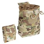 EXCELLENT ELITE SPANKER Dump Pouch Molle Magazine Bag Foldable Military Fanny Waist Pack(MC)