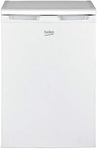 Beko TSE1284N Tischkühlschrank mit 4-Sterne-Gefrierfach, MinFrost, wechselbarer Türanschlag, 114 l Gesamtrauminhalt, 101 l Kühlen, 13 l Gefrieren, Weiß