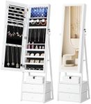 Nicetree Jewelry Cabinet Armoire wi