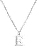 Kraven S925 Silver Initial Necklace