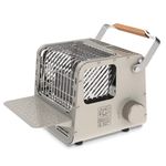 Naturehike 2 in 1 Portable Heater & Stove, gas stove, Liquefied Petroleum Gas, Camping Heaters for Tents, Adjustable Temperature, Over-Voltage Protection (khaki)