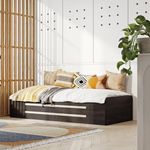 Wakefit Bed | Diwan (72 X 30) Engineered Wood Bed with Storage, 1 Year Warranty | - Altaira - Wenge, Single