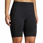 Brooks Method 8" Short Tights, Black, S